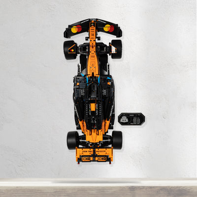 Wall Mounted Display Stand for LEGO® Technic McLaren MCL39 F1® Car (42228)