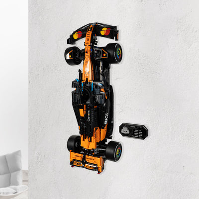 Wall Mounted Display Stand for LEGO® Technic McLaren MCL39 F1® Car (42228)