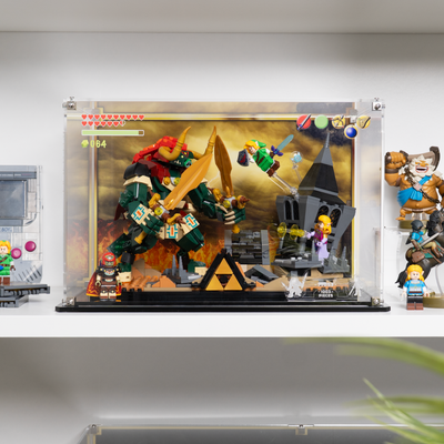Display Case for LEGO® The Legend of Zelda™ Ocarina of Time™ – The Final Battle (77093)