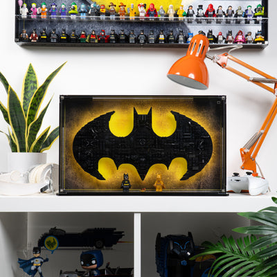 Wall Mountable Display Case for LEGO® Batman™ Logo (76330)