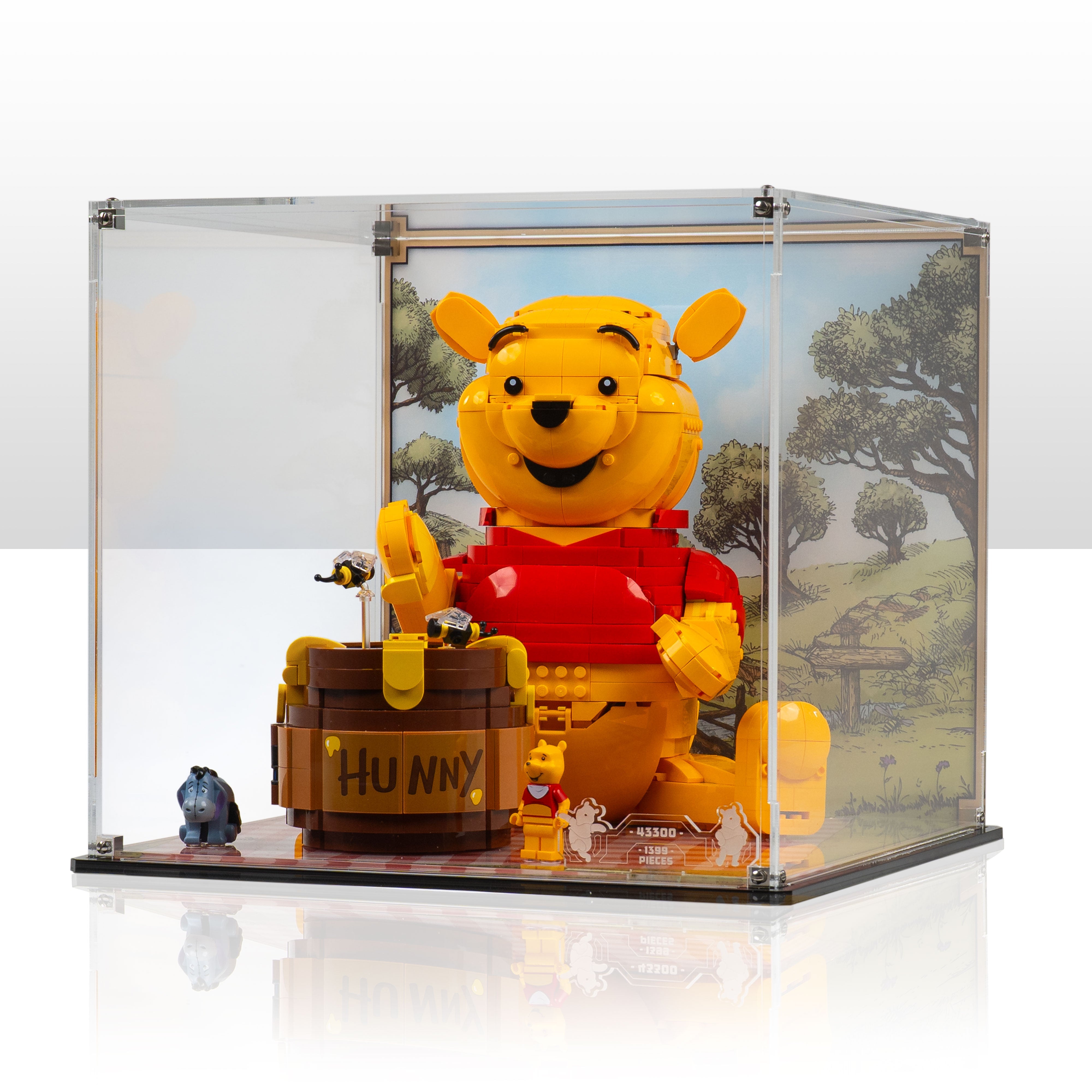 Display Case for LEGO® Disney Winnie the Pooh (43300)