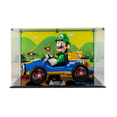 Display Case for LEGO® Mario Kart™ Luigi & Mach 8 (72050)