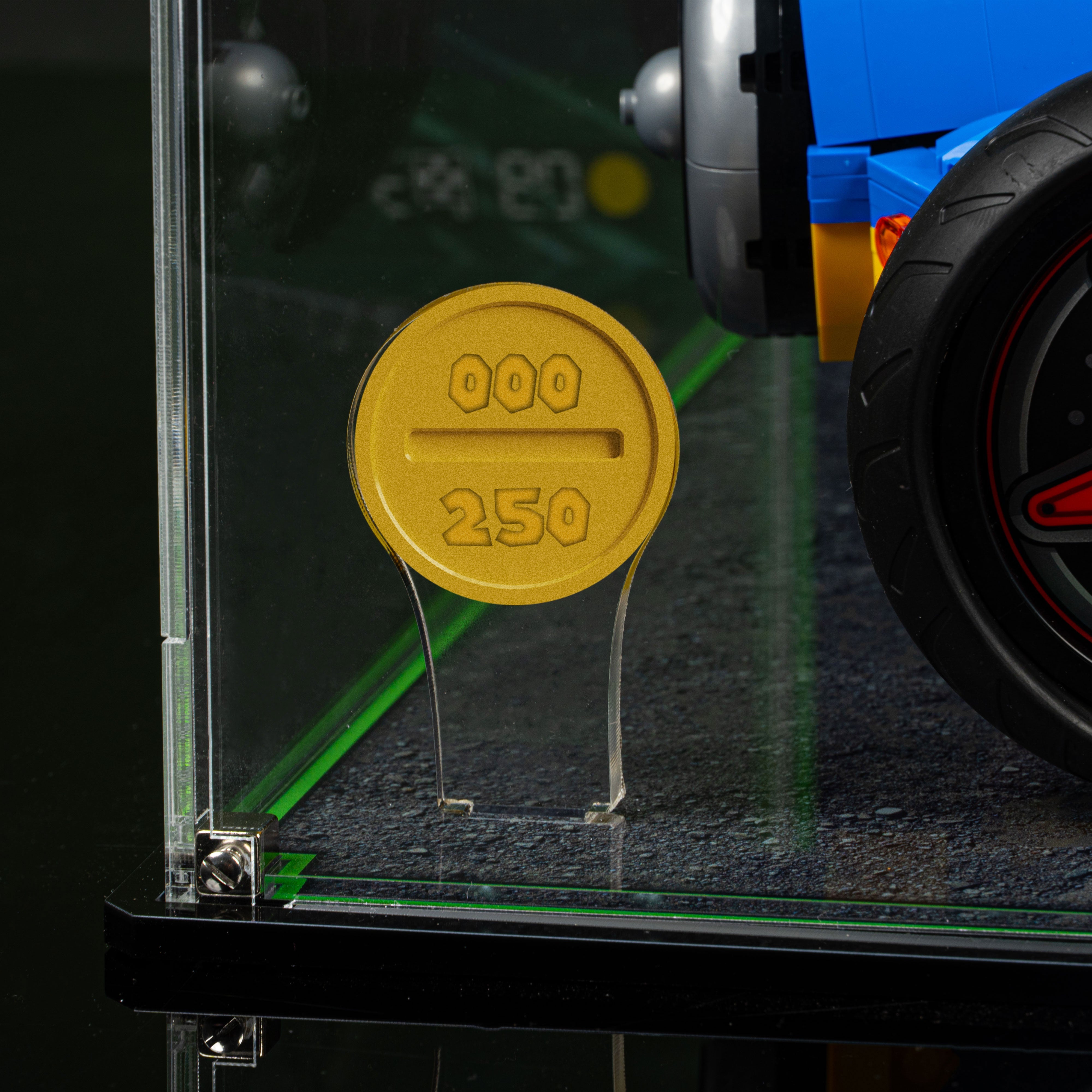 Limited Edition Display Case for LEGO® Mario Kart™ Luigi & Mach 8 (72050)