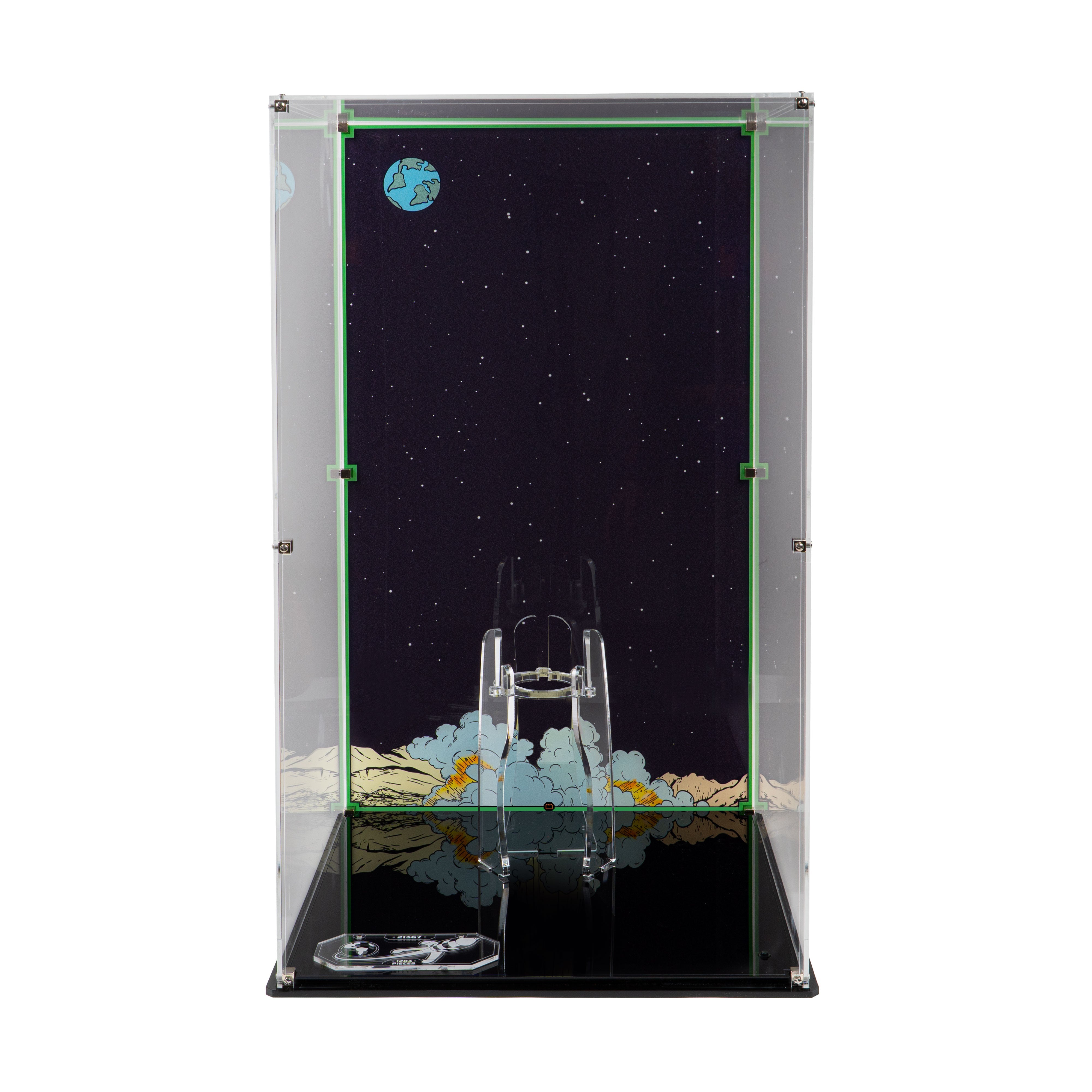Display Case for LEGO® Ideas: Tintin® Moon Rocket (21367)