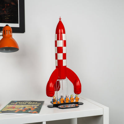 Display Stand for LEGO® Ideas: Tintin® Moon Rocket (21367)