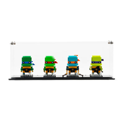 Display Case for LEGO® Brickheadz Teenage Mutant Ninja Turtles Figures (40878)