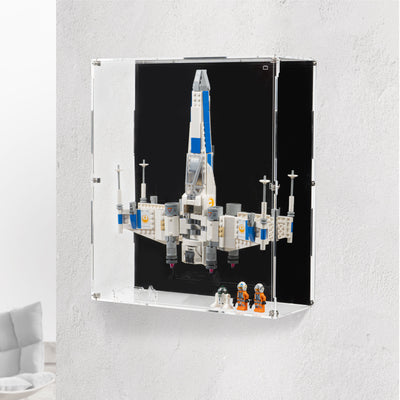 Wall Mountable Display Case for LEGO® Star Wars: New Republic X-Wing Starfighter™ (75460)