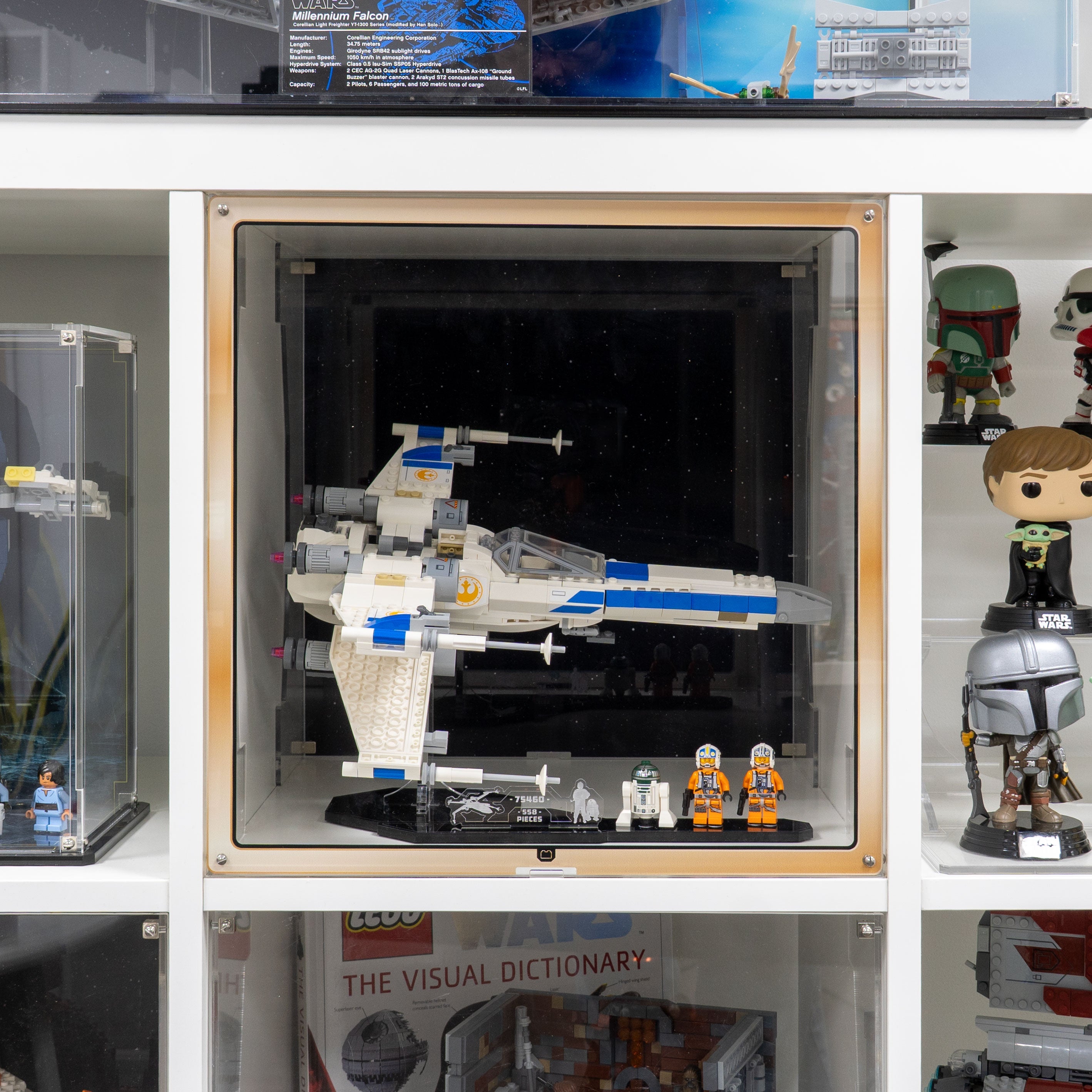 Display Stand for LEGO® Star Wars: New Republic X-Wing Starfighter™ (75460)