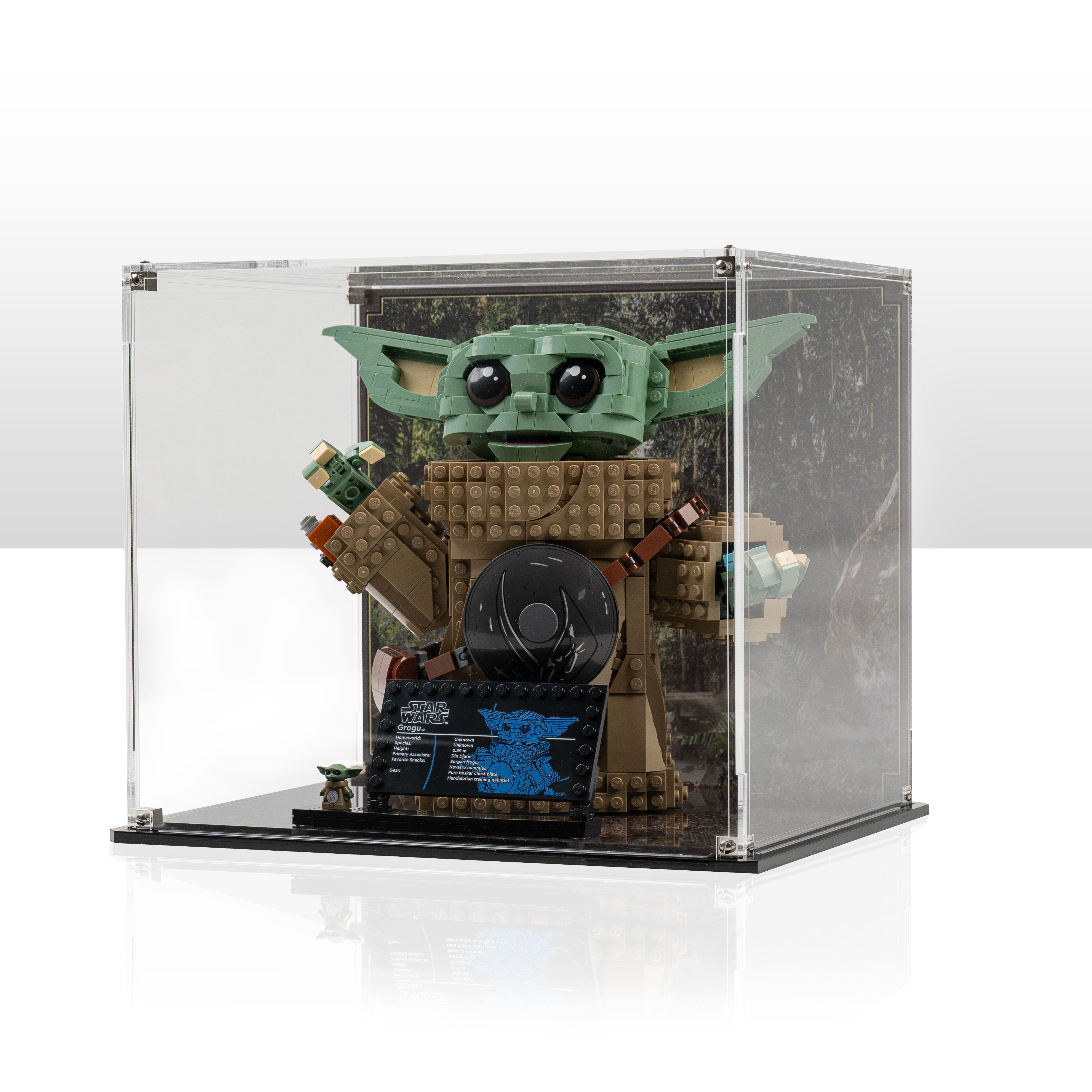 Display Case for LEGO® Star Wars™ Grogu™ (Mandalorian Apprentice) (75446)
