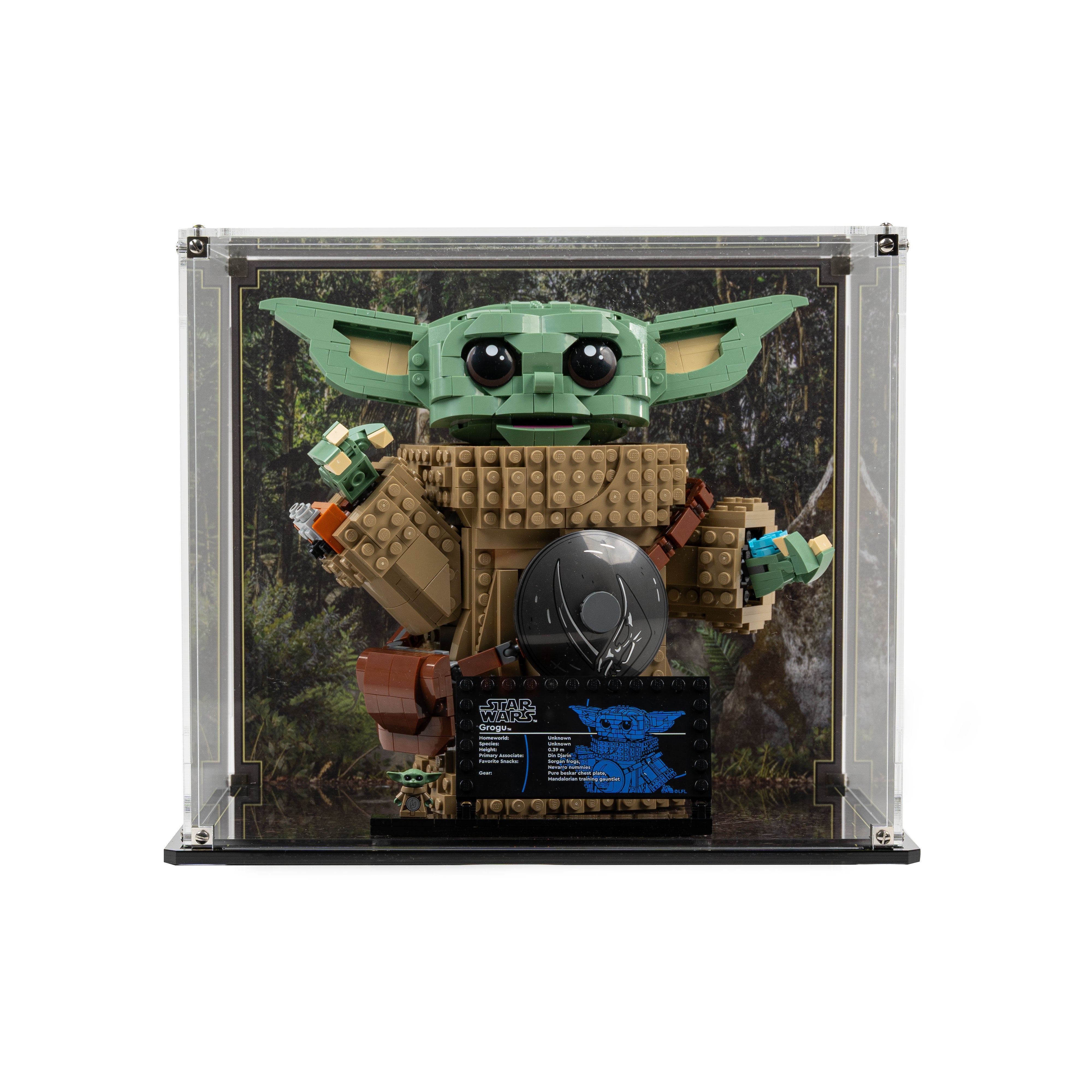 Display Case for LEGO® Star Wars™ Grogu™ (Mandalorian Apprentice) (75446)