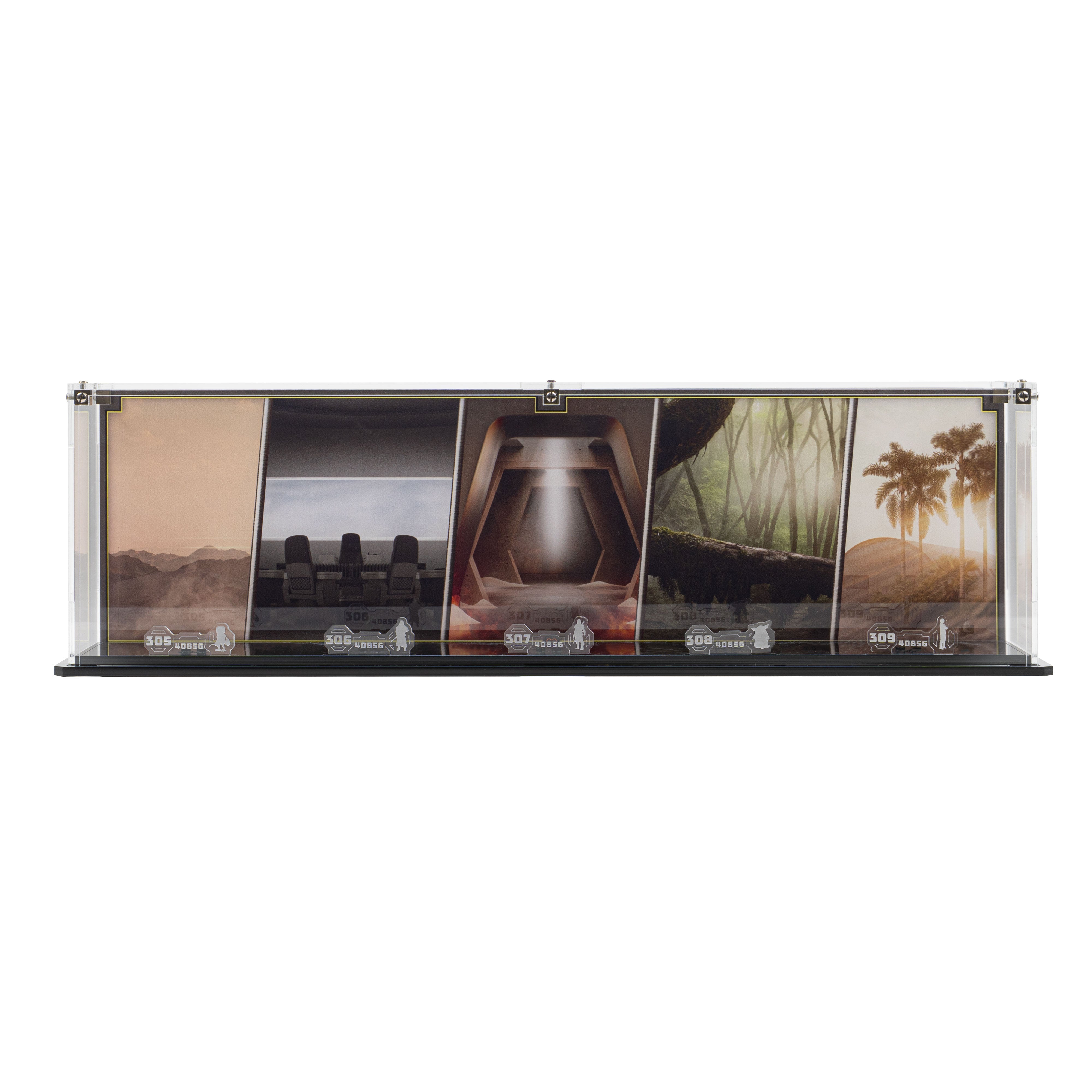 Display Case for LEGO® Star Wars: The Mandalorian and Grogu: Allies & Villains (40856)