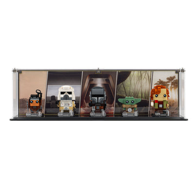 Display Case for LEGO® Star Wars: The Mandalorian and Grogu: Allies & Villains (40856)
