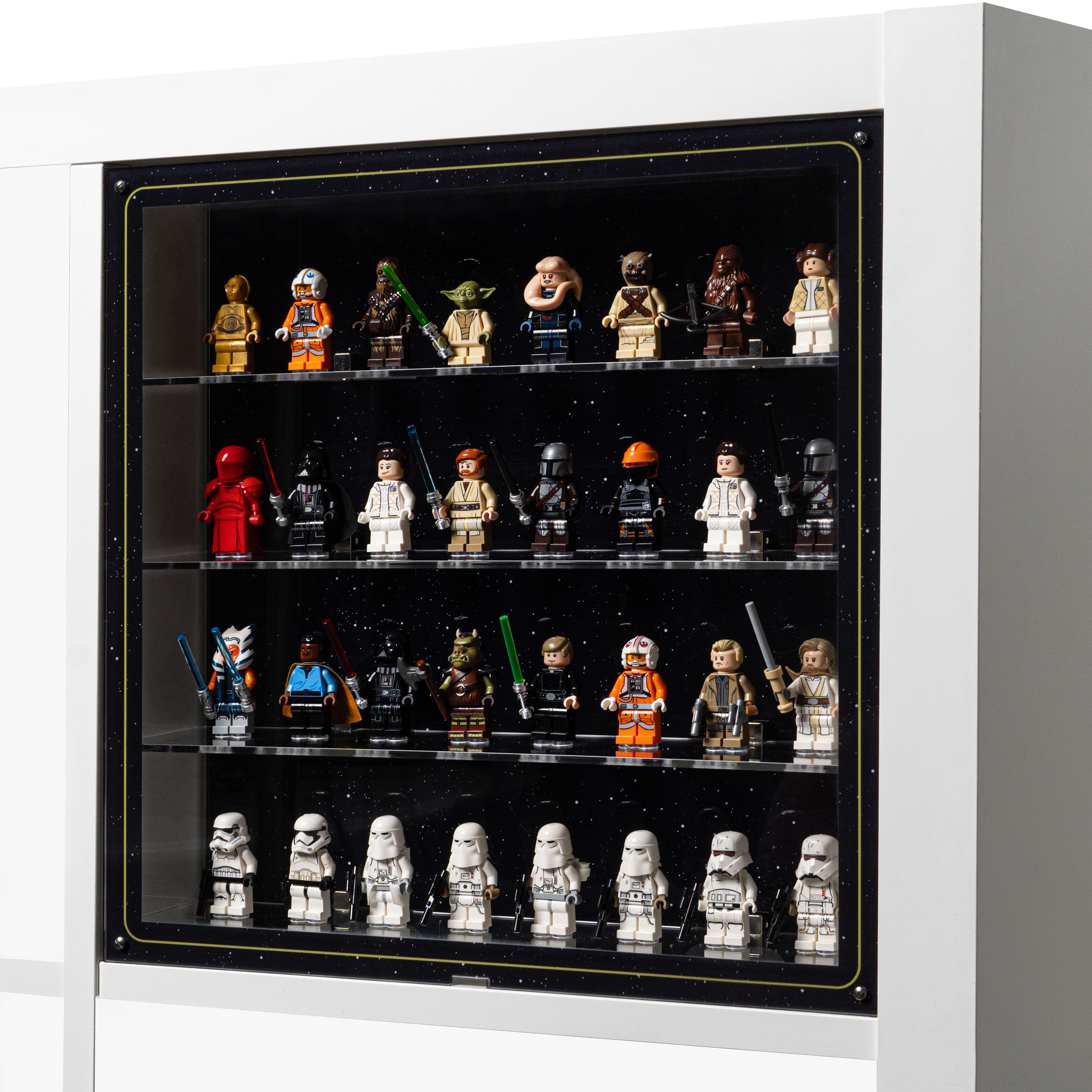 Window Display Solution for LEGO® Minifigures for IKEA® KALLAX