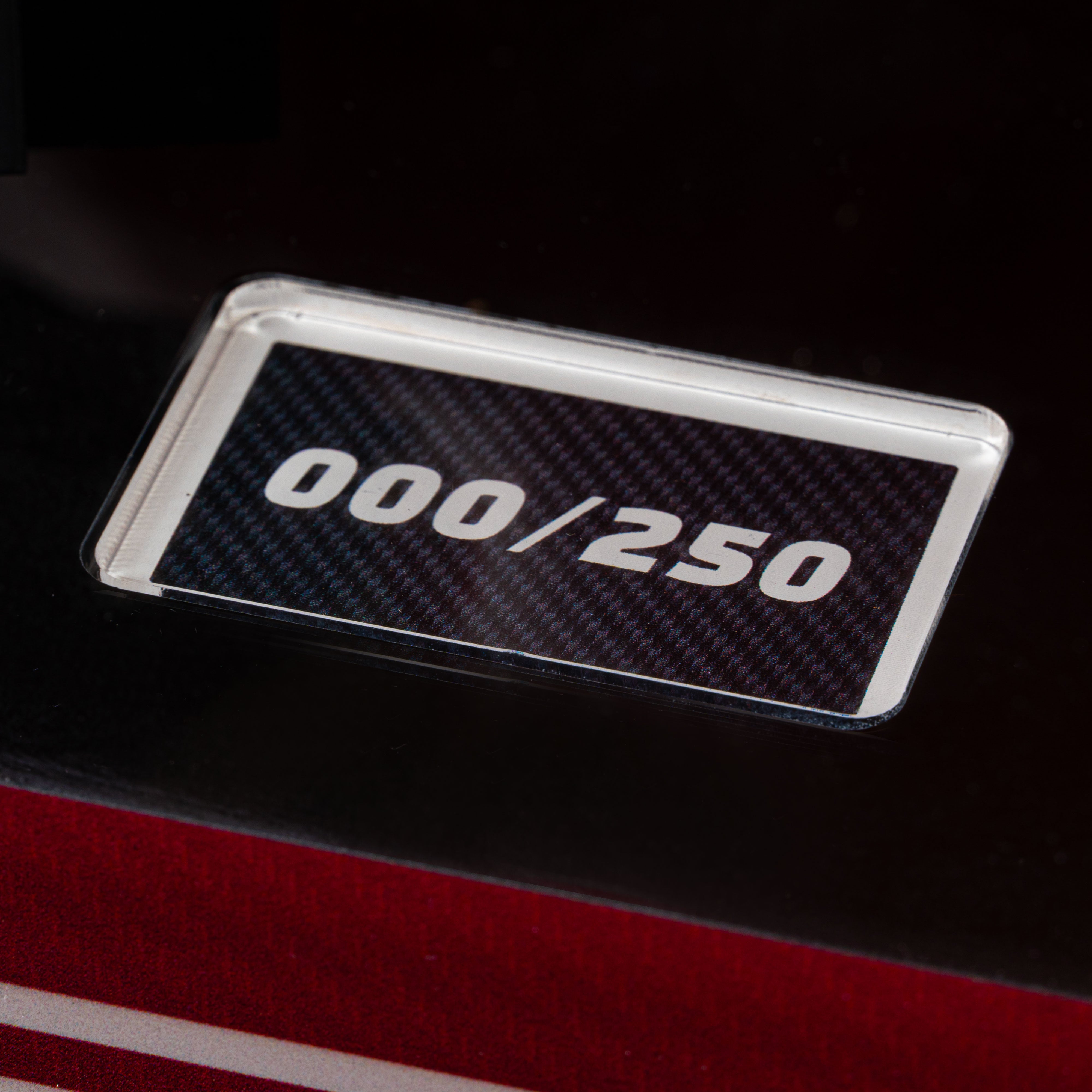 Limited Edition Display Case for LEGO® Editions: Scuderia Ferrari HP Lewis Hamilton (43022) & Charles Leclerc Helmets (43014)