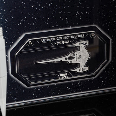 Limited Edition Wall Mountable Display Case for LEGO® Star Wars™ The Mandalorian's N-1 Starfighter™ (75442)