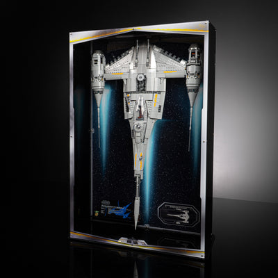 Limited Edition Wall Mountable Display Case for LEGO® Star Wars™ The Mandalorian's N-1 Starfighter™ (75442)