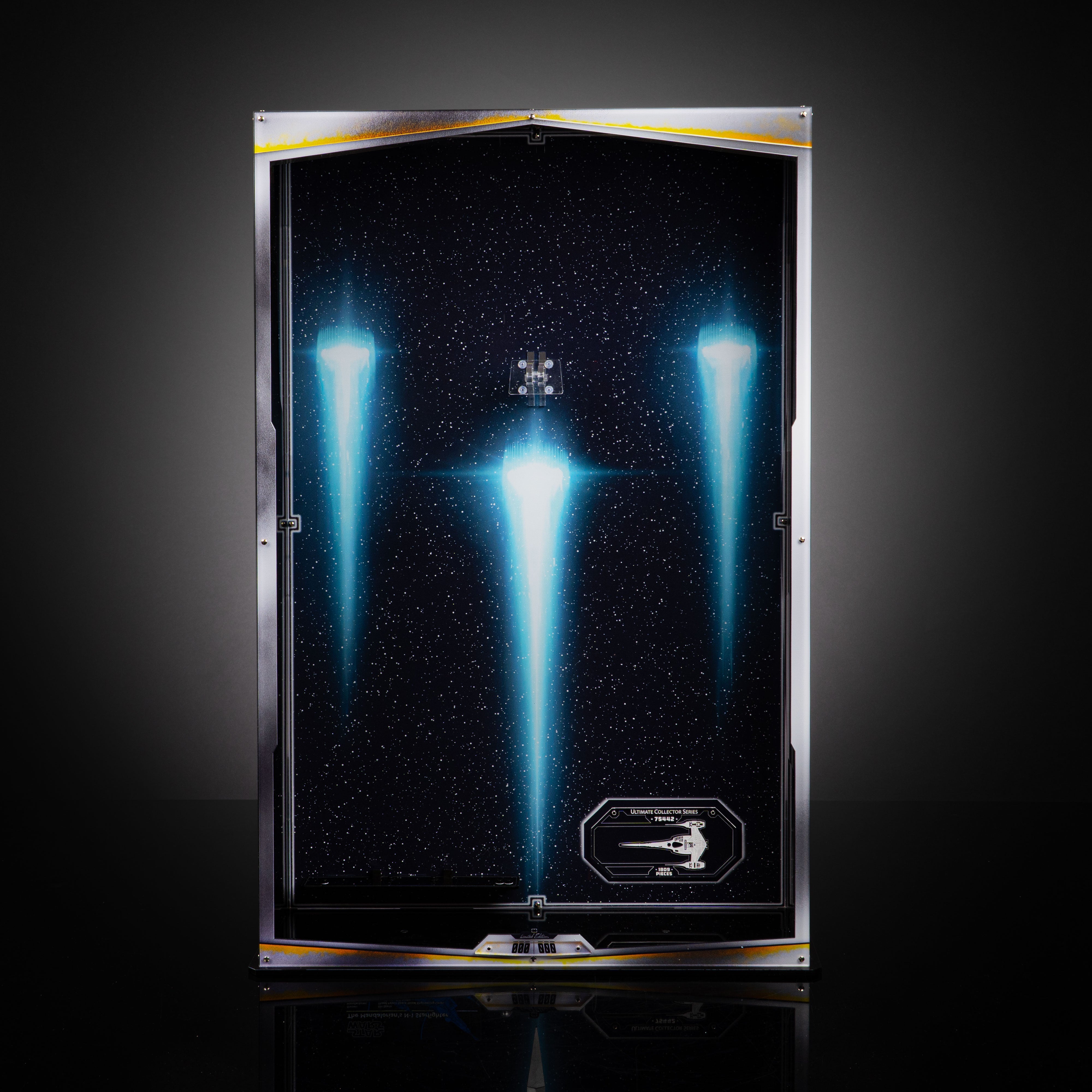 Limited Edition Wall Mountable Display Case for LEGO® Star Wars™ The Mandalorian's N-1 Starfighter™ (75442)