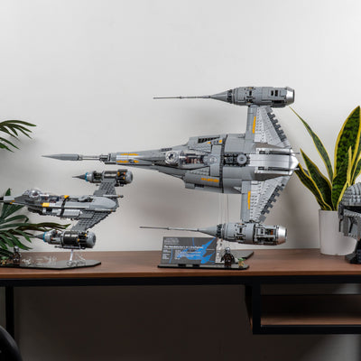 Display Stand for LEGO® Star Wars™ The Mandalorian's N-1 Starfighter™ (75442)