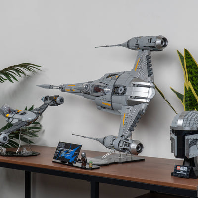 Display Stand for LEGO® Star Wars™ The Mandalorian's N-1 Starfighter™ (75442)