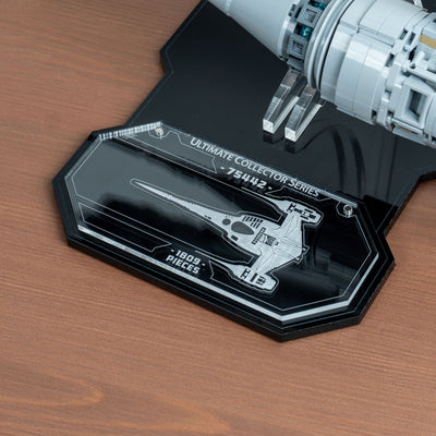 Display Stand for LEGO® Star Wars™ The Mandalorian's N-1 Starfighter™ (75442)