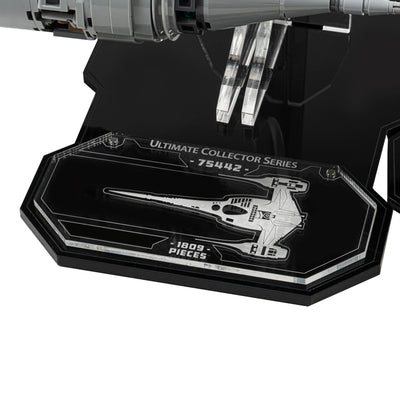Display Stand for LEGO® Star Wars™ The Mandalorian's N-1 Starfighter™ (75442)