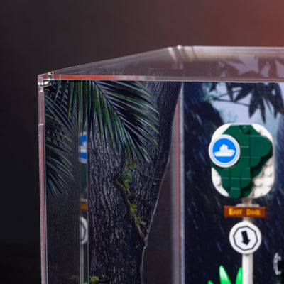 Limited Edition Display Case for LEGO® Jurassic Park Jeep® Wrangler (77984)
