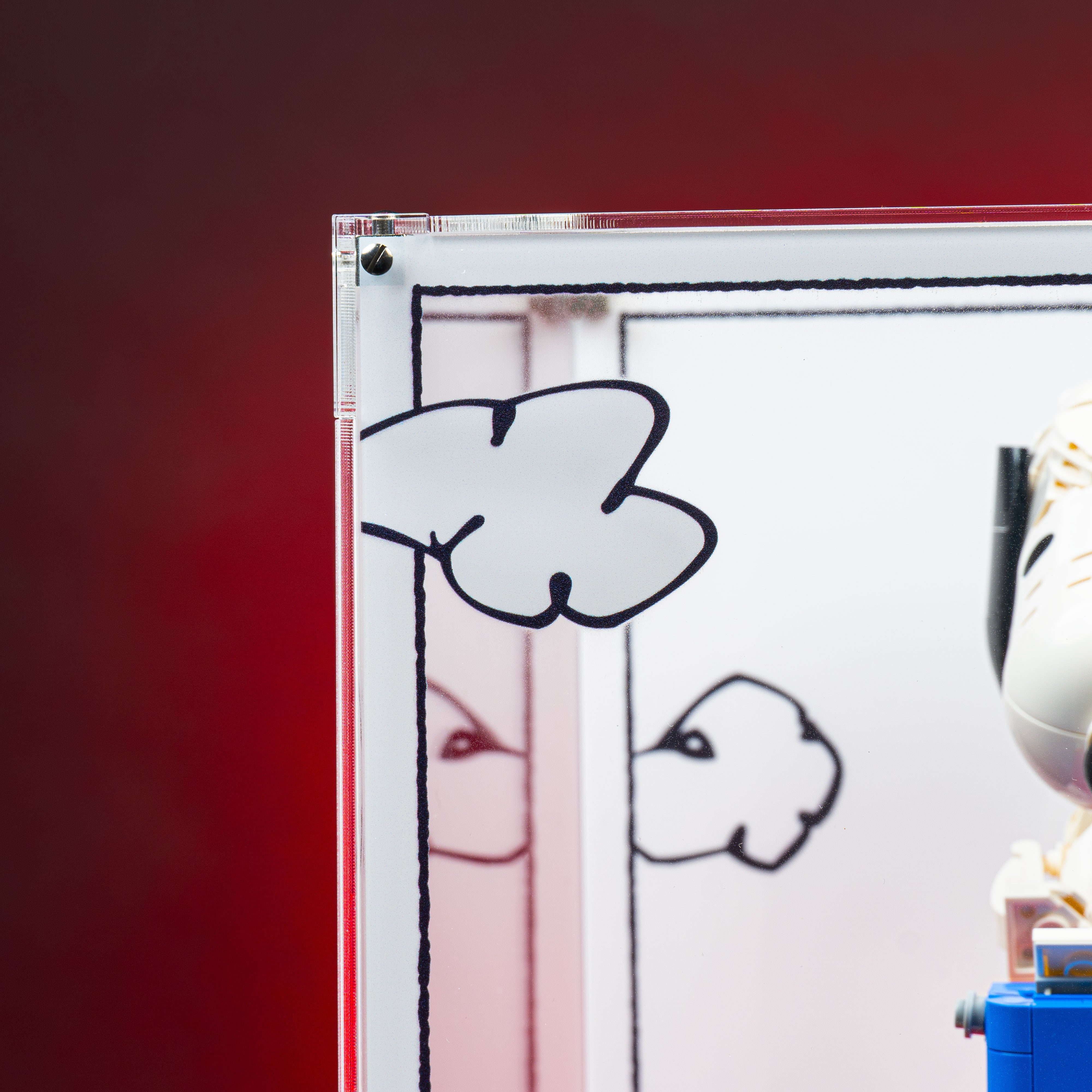 Limited Edition Display Case for LEGO® Ideas: Peanuts: Snoopy's Doghouse (21368)