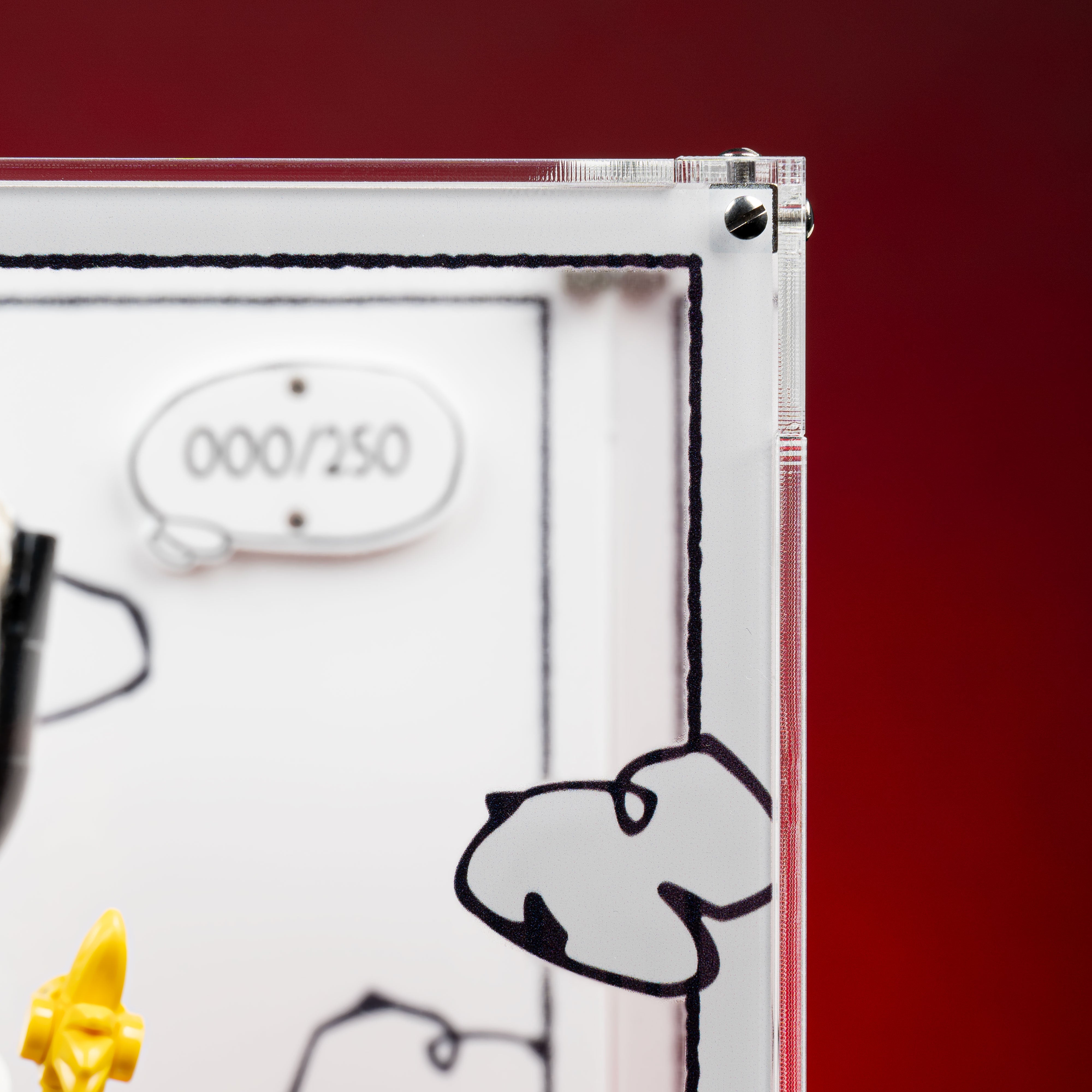 Limited Edition Display Case for LEGO® Ideas: Peanuts: Snoopy's Doghouse (21368)