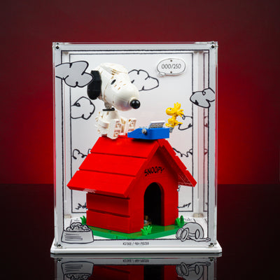 Limited Edition Display Case for LEGO® Ideas: Peanuts: Snoopy's Doghouse (21368)