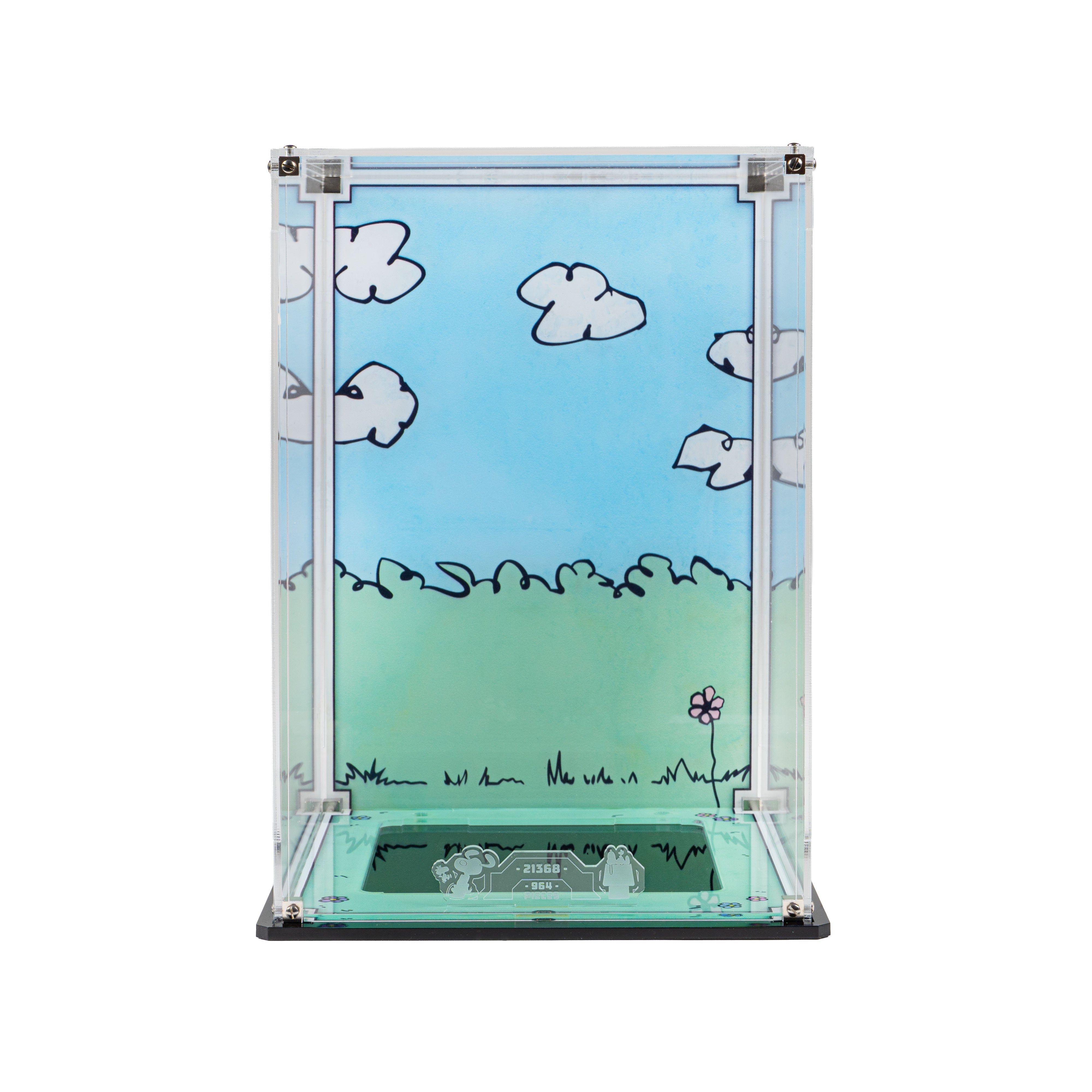 Display Case for LEGO® Ideas: Peanuts: Snoopy's Doghouse (21368)
