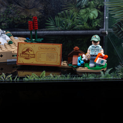 Limited Edition Display Case for LEGO® Dinosaur Fossils: Triceratops (77985)