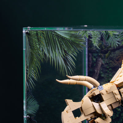 Limited Edition Display Case for LEGO® Dinosaur Fossils: Triceratops (77985)