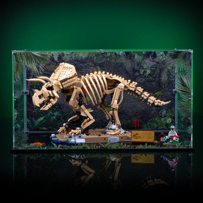 Limited Edition Display Case for LEGO® Dinosaur Fossils: Triceratops (77985)