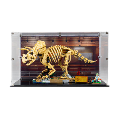 Display Case for LEGO® Dinosaur Fossils: Triceratops (77985)