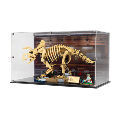 Display Case for LEGO® Dinosaur Fossils: Triceratops (77985)