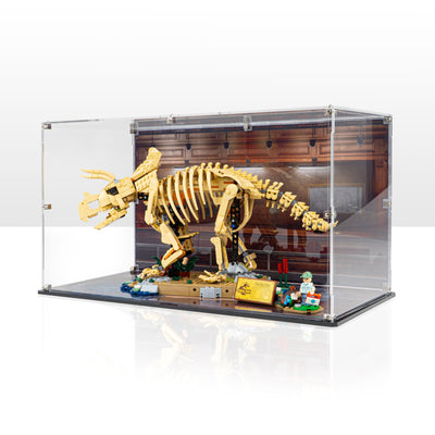 Display Case for LEGO® Dinosaur Fossils: Triceratops (77985)