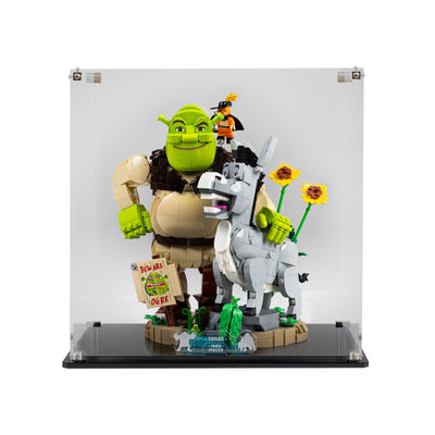 Display Case for LEGO® Shrek, Donkey & Puss in Boots (72423)