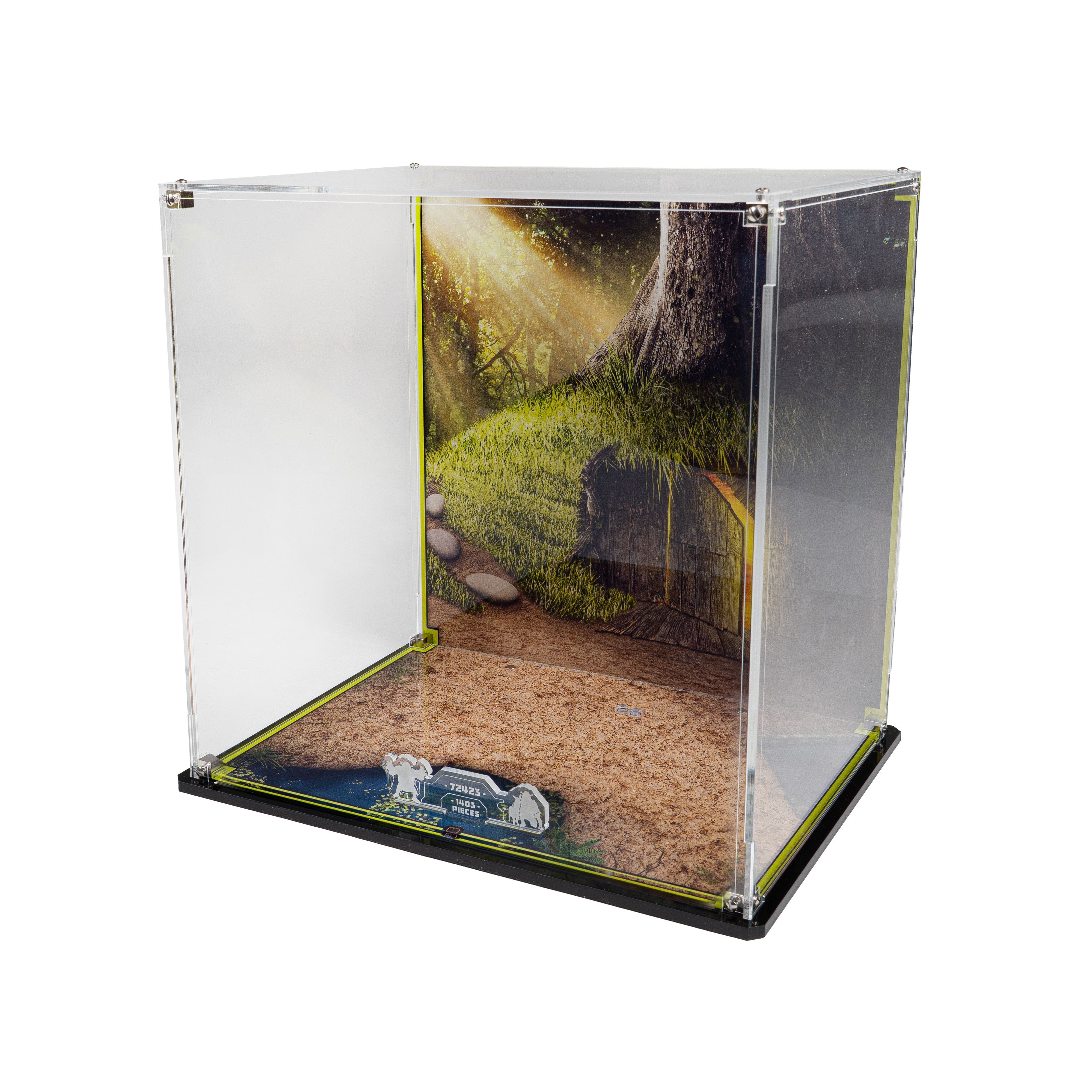 Display Case for LEGO® Shrek, Donkey & Puss in Boots (72423)