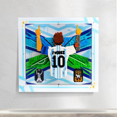 Display Case for LEGO® Editions: Lionel Messi – Celebration (43018)