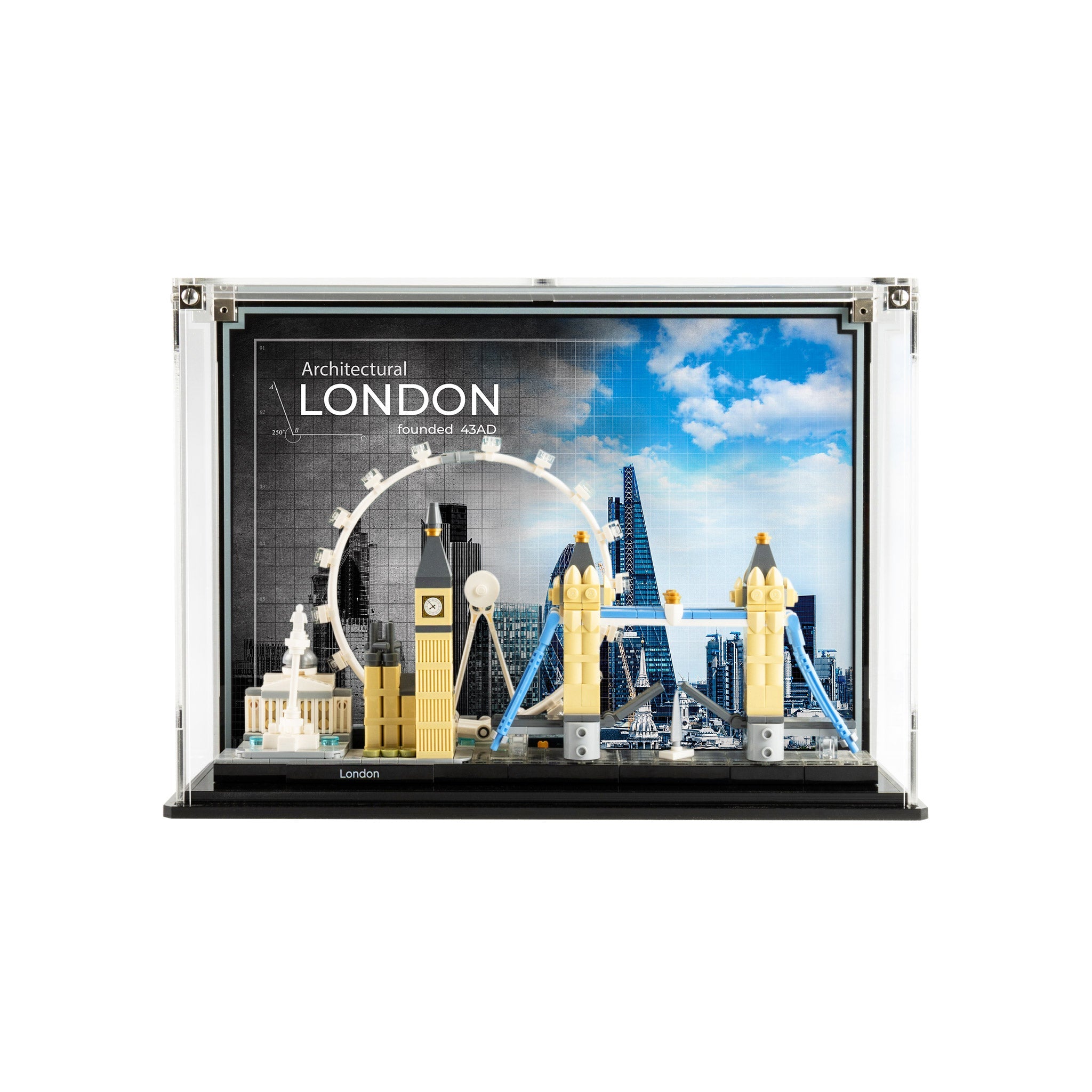 Display Case for LEGO® Architecture: London Skyline (21034)