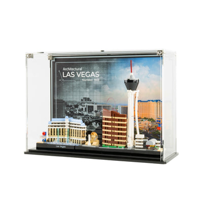 Display Case for LEGO® Architecture: Las Vegas Skyline (21047)