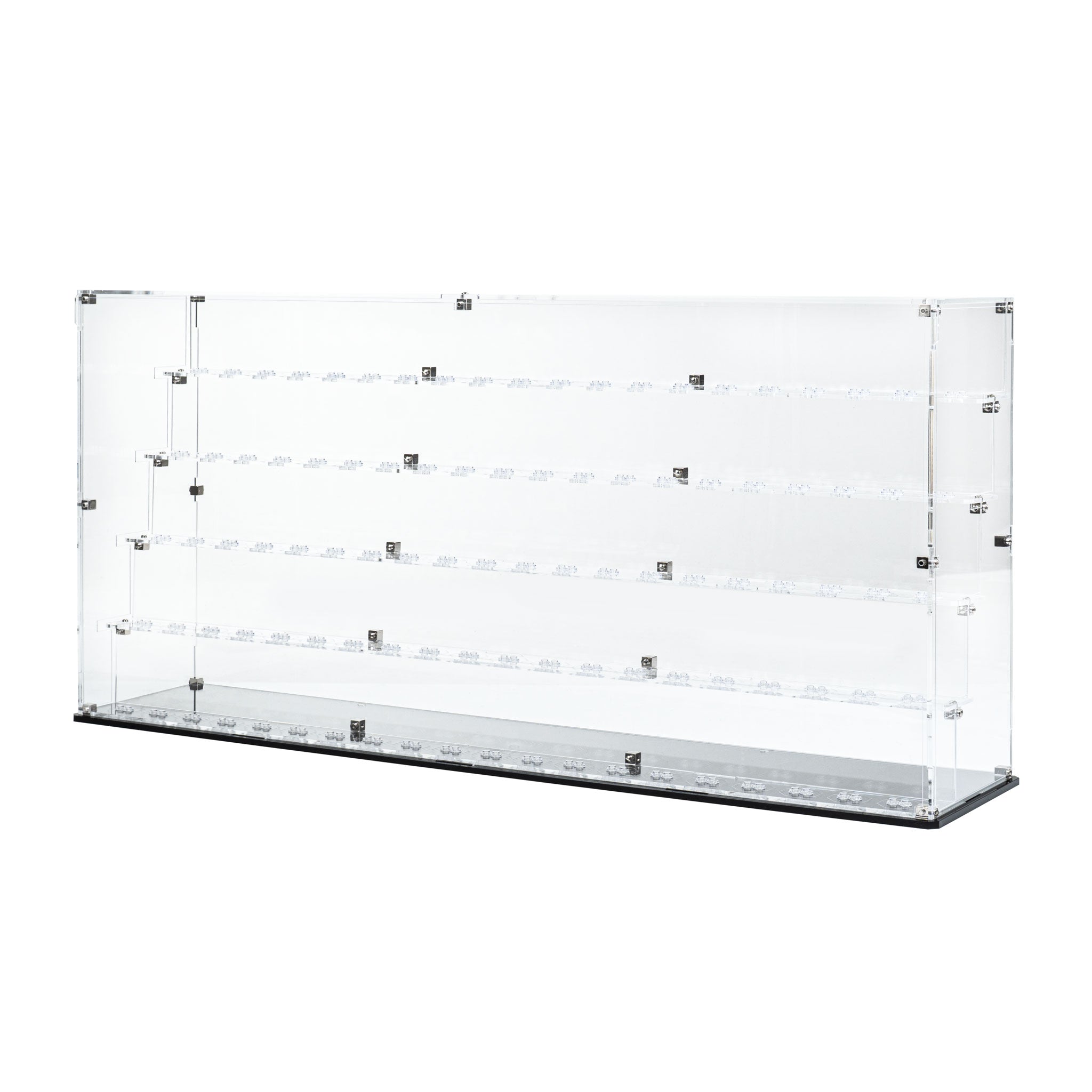 Display Case with Podiums for LEGO® Minifigures