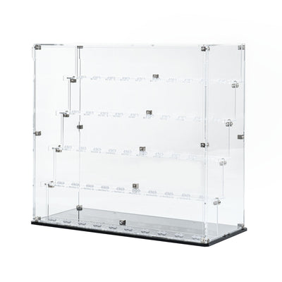 Display Case with Podiums for LEGO® Minifigures