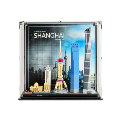 Display Case for LEGO® Architecture: Shanghai Skyline (21039)