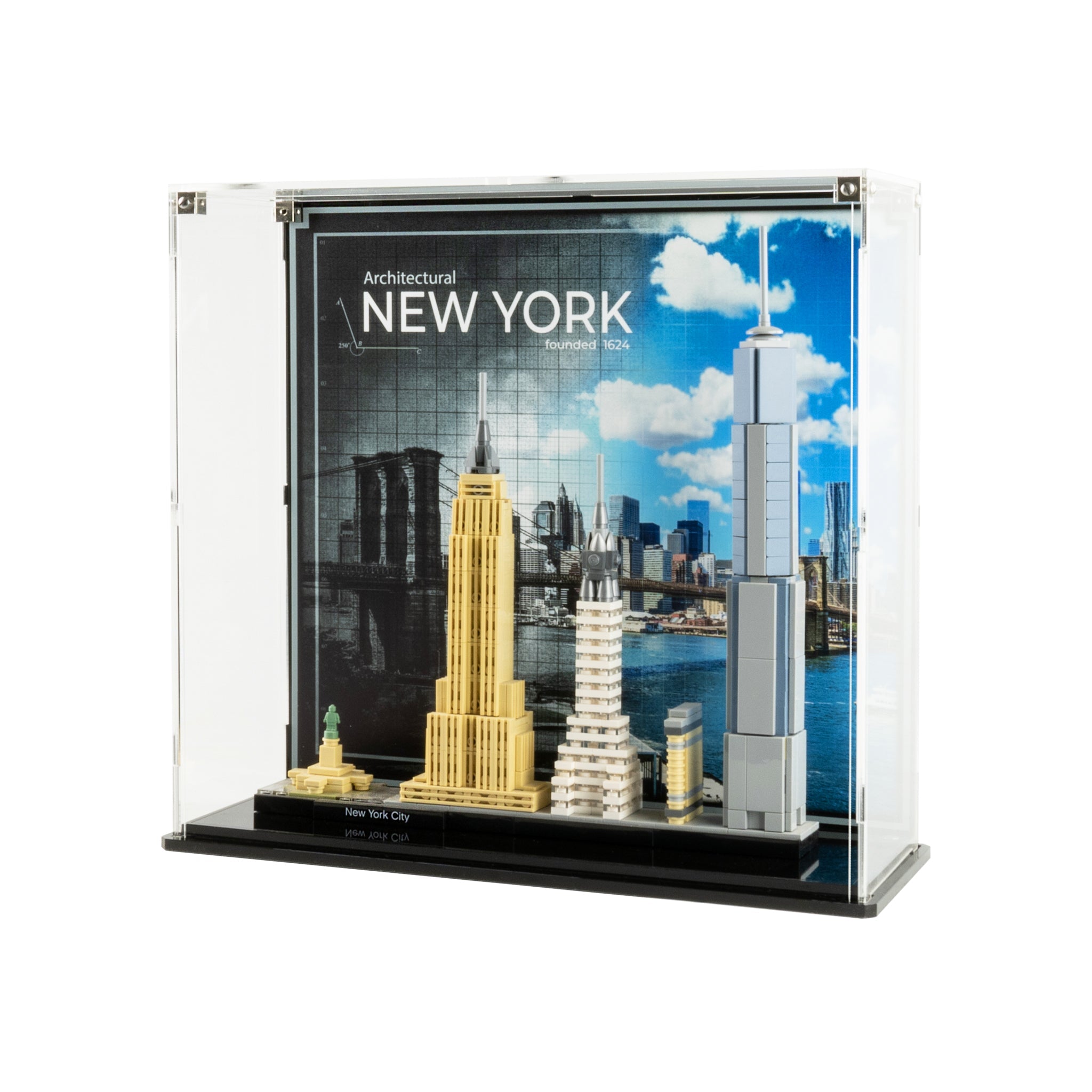 Display Case for LEGO® Architecture: New York Skyline (21028)