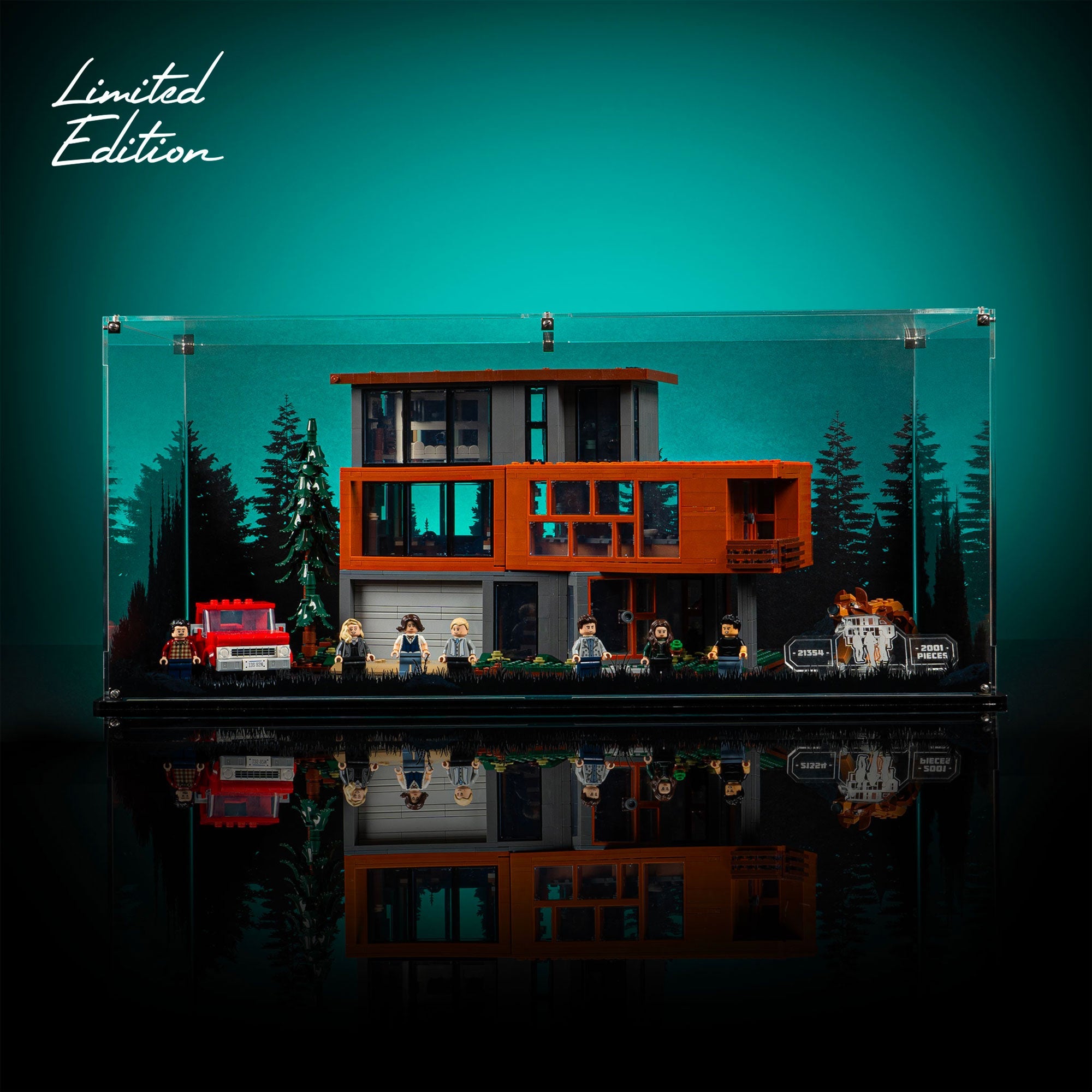 Limited Edition Display Case for LEGO® Ideas: Twilight The Cullen House (21354)