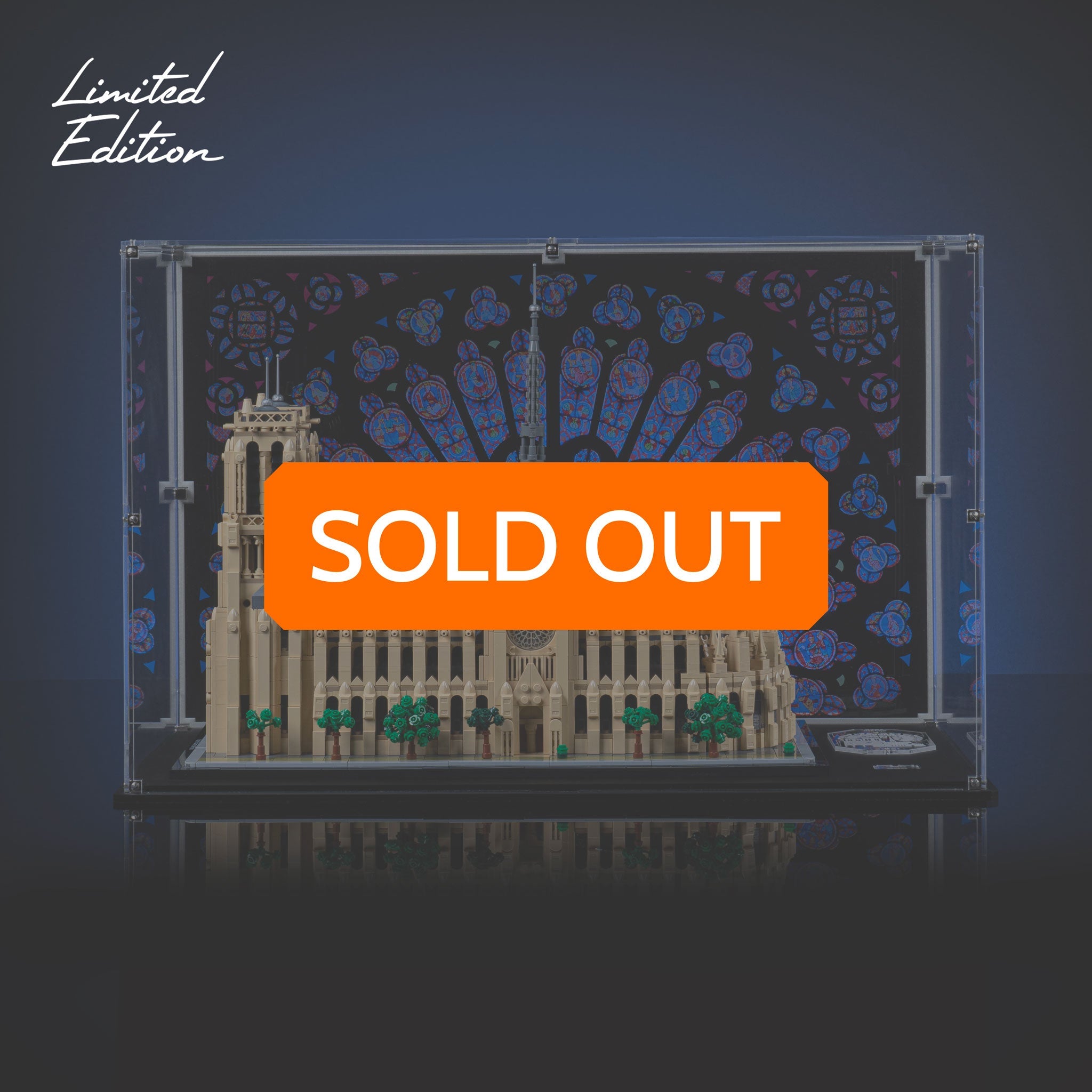 Limited Edition Display Case for LEGO® Architecture Notre-Dame de Paris (21061)