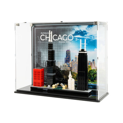 Display Case for LEGO® Architecture: Chicago Skyline (21033)
