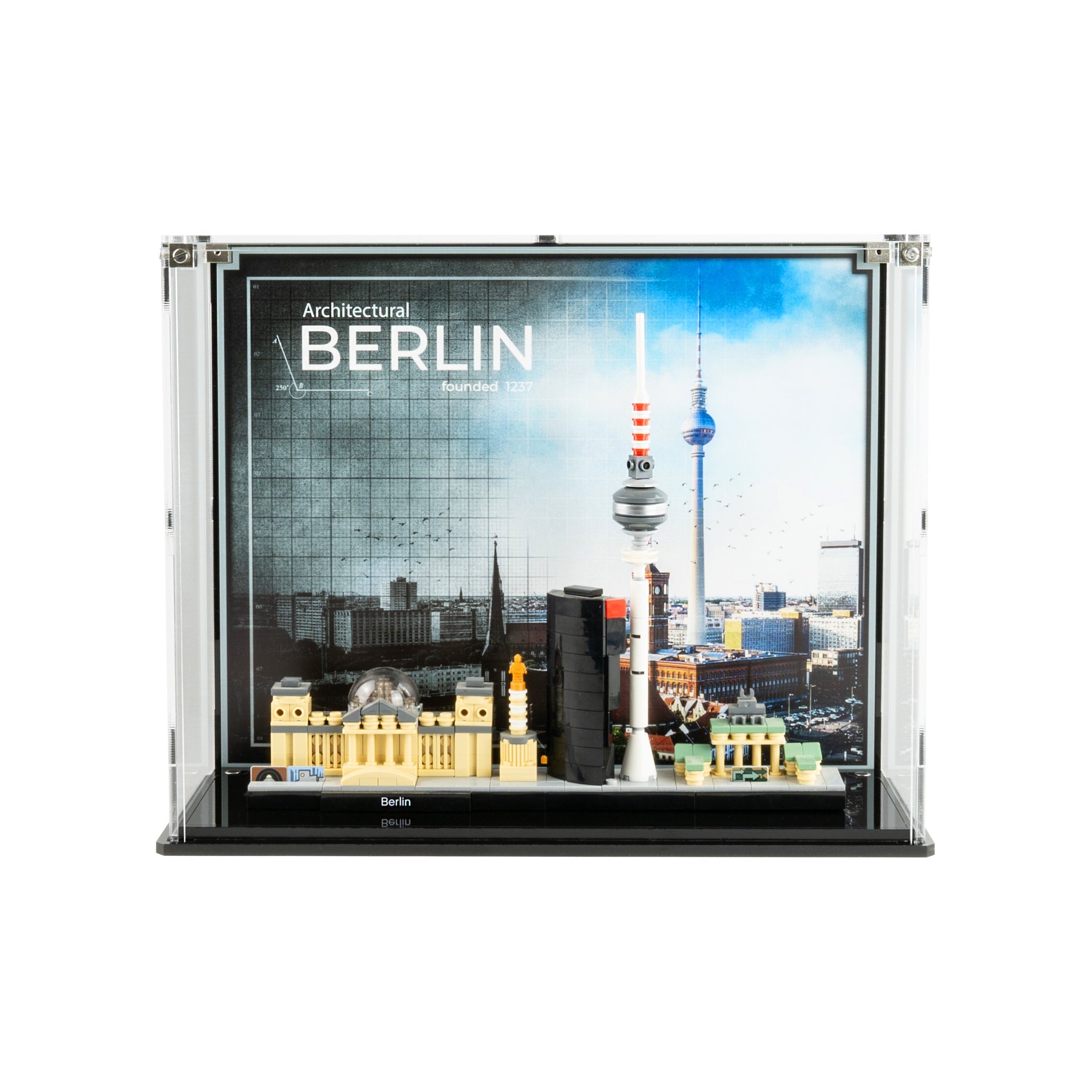 Display Case for LEGO® Architecture: Berlin Skyline (21027)