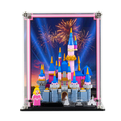 Display Case for LEGO® Mini Disney Sleeping Beauty Castle  (40720)